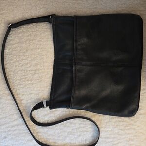 100% Leather Crossbody Bag